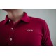 Polo Loco Pique Burgundy