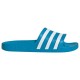 Sandale Adidas Adilette Aqua Bleu Blanc