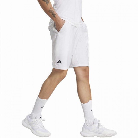 Adidas Club 3 Stripes Short White Black