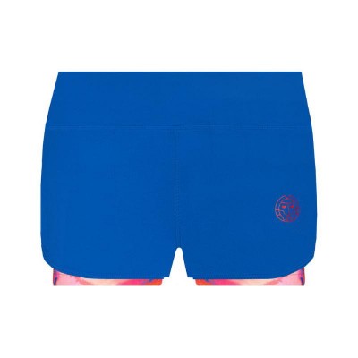 Short Bidi Badu Chidera Rouge Bleu Femmes