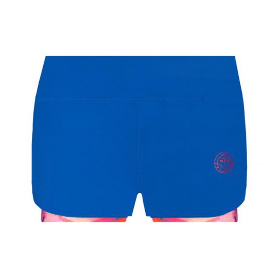 Short Bidi Badu Chidera Rouge Bleu Femmes