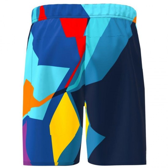 Badu Twiggy 7 pouces bleu fonce Mix Bidi Shorts