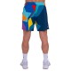 Badu Twiggy 7 pouces bleu fonce Mix Bidi Shorts