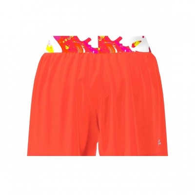 Short Bidi Badu Wild Arts Imprime 2en1 Naranja Mix Junior