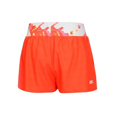 Short Bidi Badu Wild Arts Printed 2In1 Naranja Mix