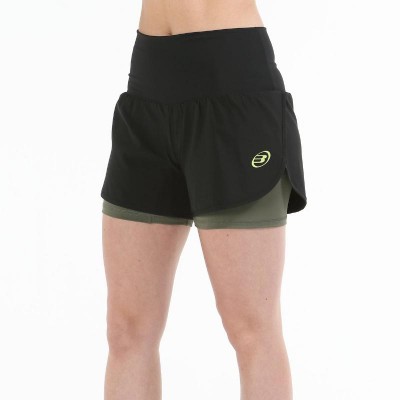 Short Bullpadel Jonio Negro Mujer