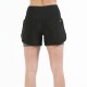 Short Bullpadel Jonio Negro Mujer