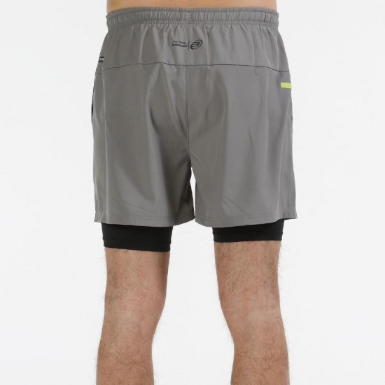 Short Bullpadel Lipes Gris Medio