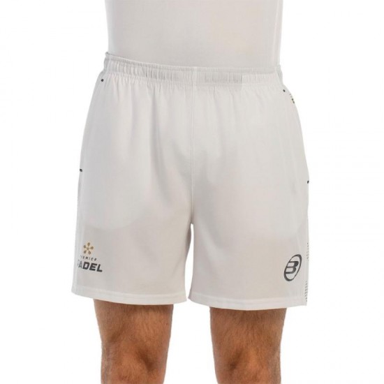 Short Bullpadel Premier Padel Brozo Blanc