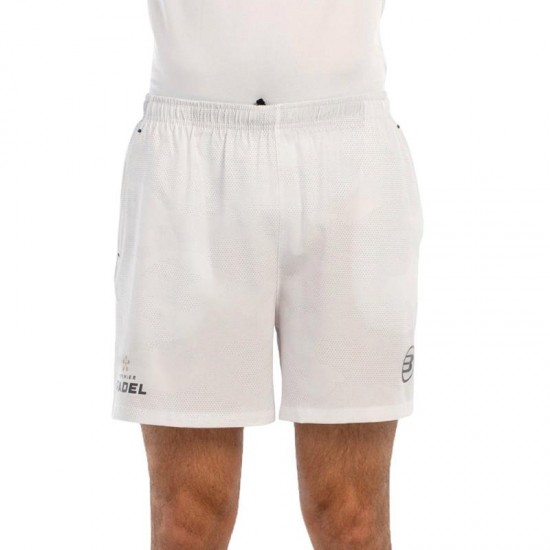 Short Bullpadel Premier Padel Bugle Blanc