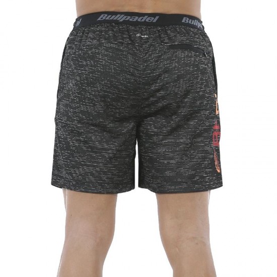 Short Bullpadel Relir Negro Bicolor