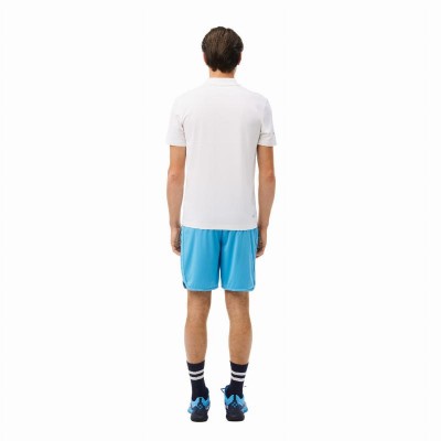 Short Lacoste Daniil Medvedev Bleu Blanc