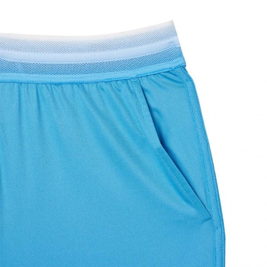 Lacoste Daniil Medvedev Blue White Shorts