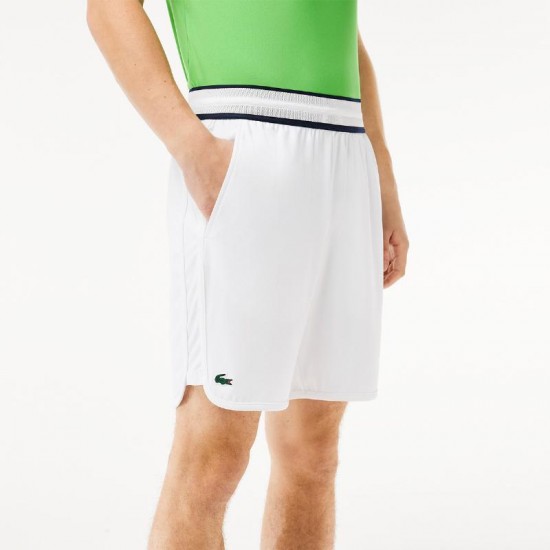 Short Lacoste Daniil Medvedev Sport Blanco