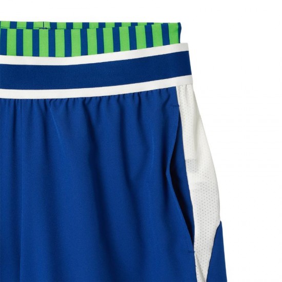 Short Lacoste Roland Garros Bleu Blanc Vert