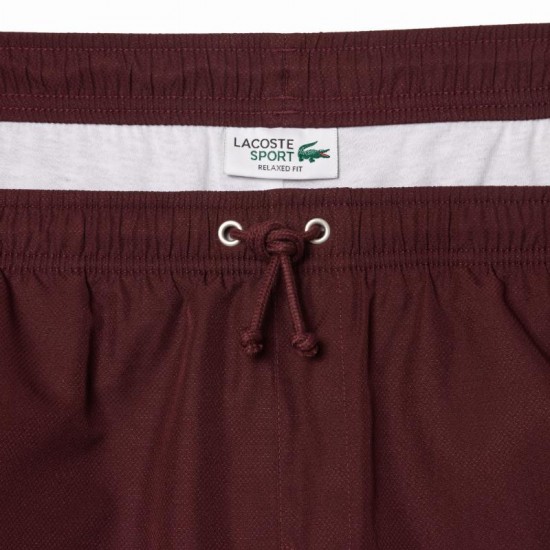 Short Lacoste Sport Burdeos