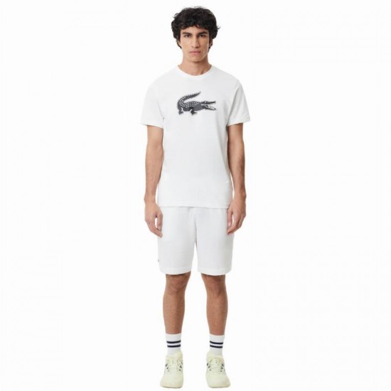 Short Lacoste Sport Ultra Dry Blanco