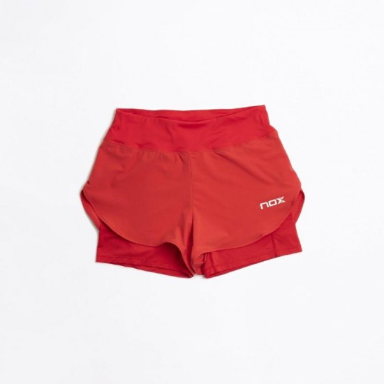 Short Nox Fit Pro Rojo Mujer