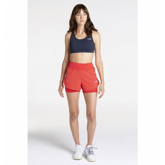 Short Nox Fit Pro Rojo Mujer