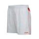 Short Nox Team Blanco Logo Rojo