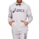 Asics Sweatshirt Grand Gris Clair Gris Fonce Gris