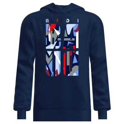 Bidi Badu New York Chill Bleu fonce Rouge Sweat-shirt