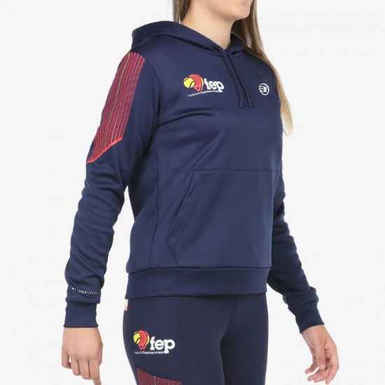 Sweatshirt Bullpadel FEP Evoca Navy Blue