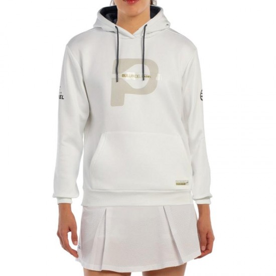 Sweat-shirt aerien Bullpadel Premier Blanc