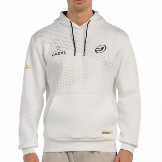 Bullpadel Premier Padel Baque White Sweatshirt