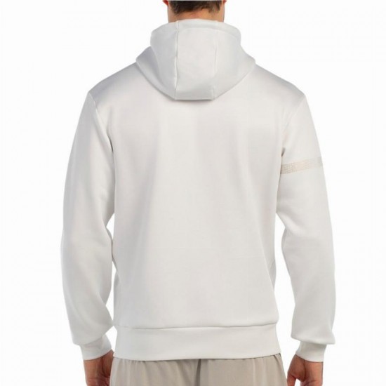 Sweat-shirt Bullpadel Premier Padel Baque Blanc