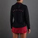 Sudadera Endless Breath Negro Vino