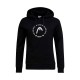 Sudadera Head Padel Negro Mujer