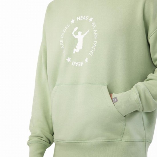 Sudadera Head Padel Verde