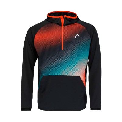 Sudadera Head TopSpin Negro Print Vision