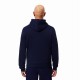 Sweat-shirt en coton bleu marine Lacoste