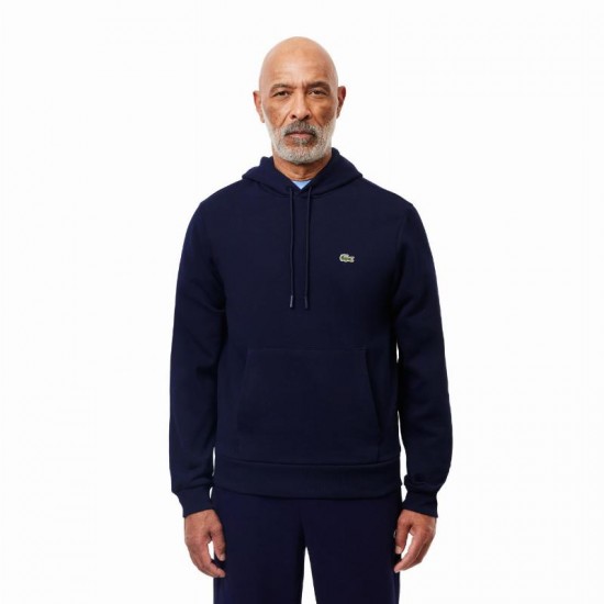 Sudadera Lacoste Algodon Azul Marino