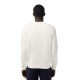 Lacoste White Plush Sweatshirt