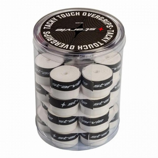 Tambor StarVie Tacky Touch Blanco 25 Overgrips