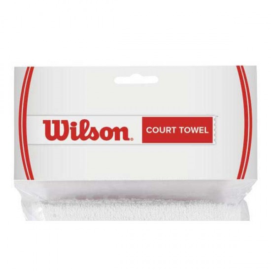 Wilson White Red Small Towel