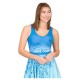 Badu Colortwist 2 In 1 Aqua Blue Bidi Dress