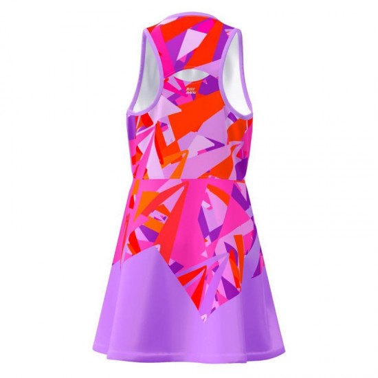 Vestido Bidi Badu Spike Lilac Rosa Junior