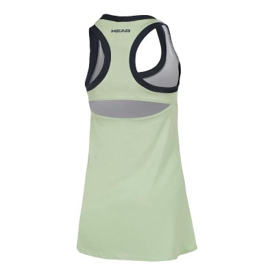 Vestido Head Play Tech Blanco Verde