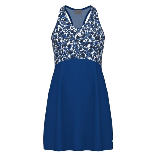 Vestido Head Spirit Azul Royal Imprime