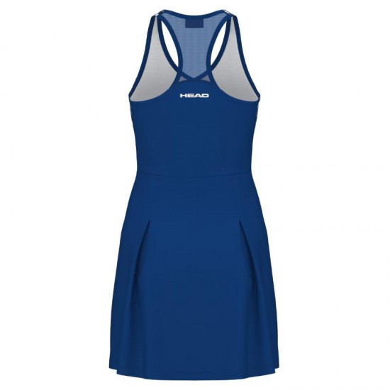 Vestido Head Spirit Azul Royal Imprime