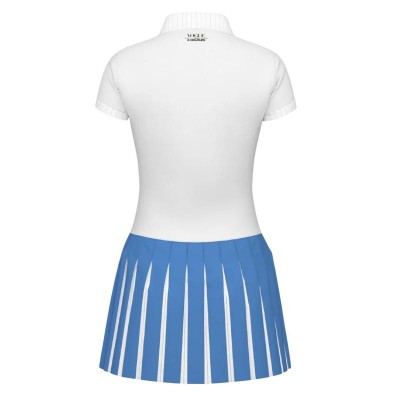 Head Vogue Dress White Blue