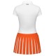 Robe Head Vogue Blanc Orange