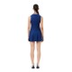 Lacoste Sport Pique Navy Blue Burgundy Dress