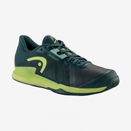 Zapatillas Head Sprint Pro 3.5 Clay Verde Oscuro