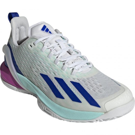 Zapatillas Adidas Adizero Cybersonic Blanco Azul Aqua