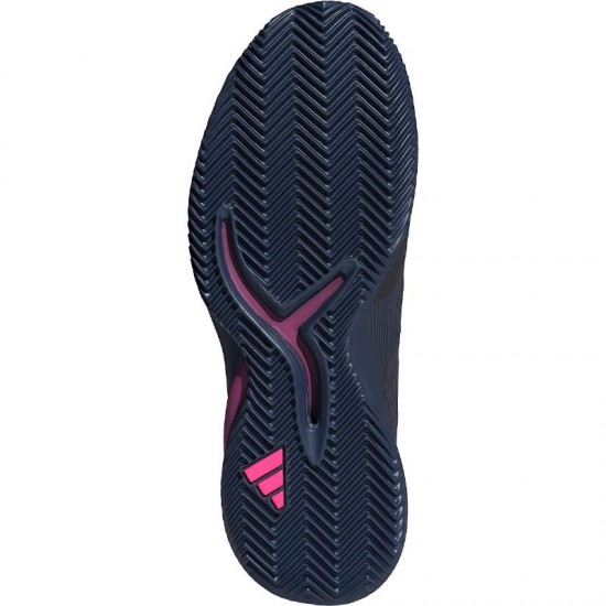 Adidas Adizero Cybersonic Clay Dark Blue Pink Sneakers